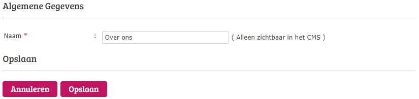 Hoe maak ik een header aan voor op een vervolg pagina?