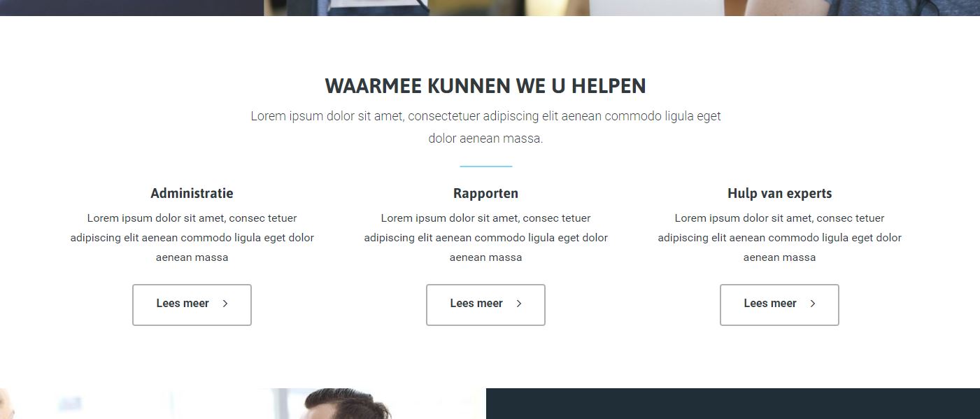 Tekst boven de startblokken bewerken