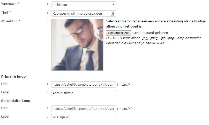 Hoe voeg ik een header toe?