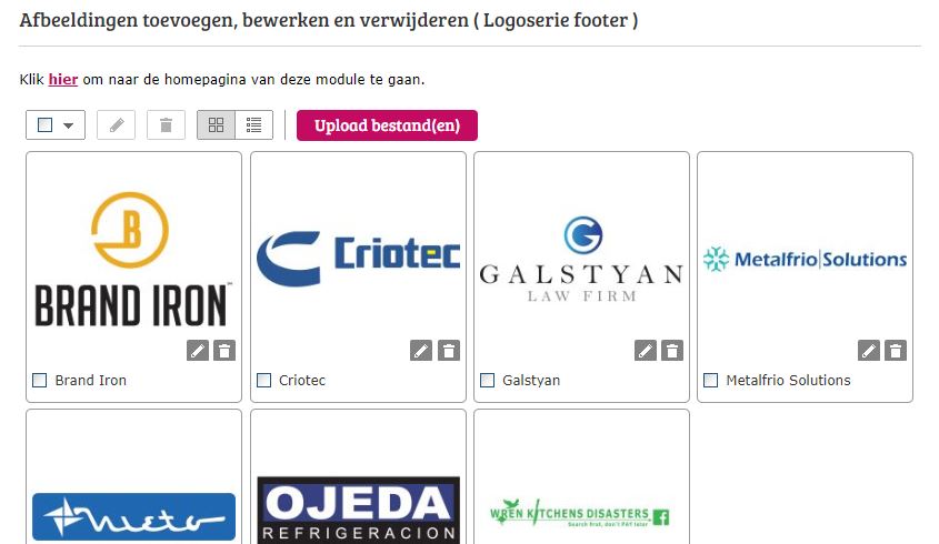Hoe maak ik een logo serie aan