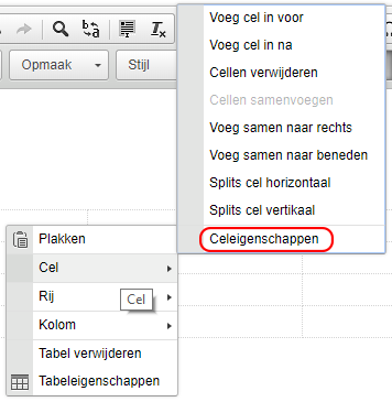 Celeigenschappen