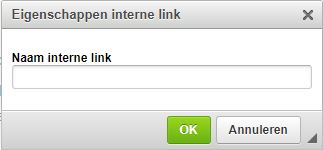 Een anker/interne link aanmaken in het CMS